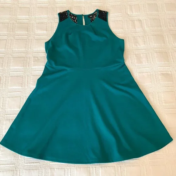 slim fit dress slacks Women's Glyder Full Force Dress XSmall Emerald main image 0